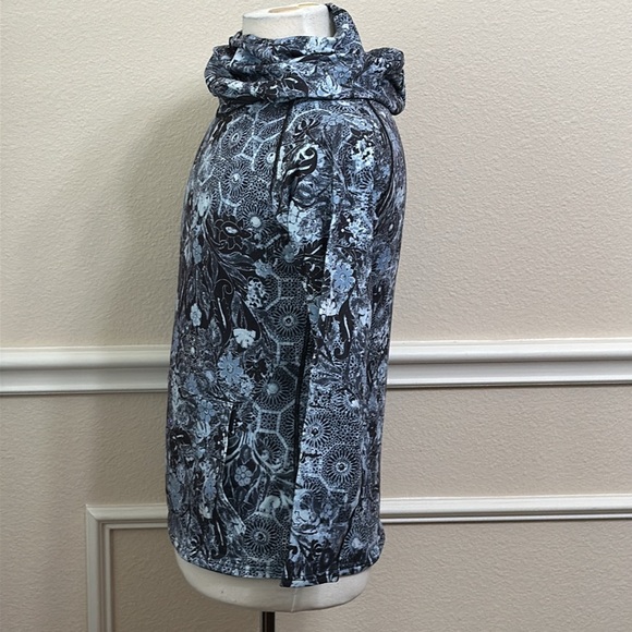 Polarmax 3.0 SUPER MIDWEIGHT HOODIE BASELAYER - Blk floral - Picture 4 of 12